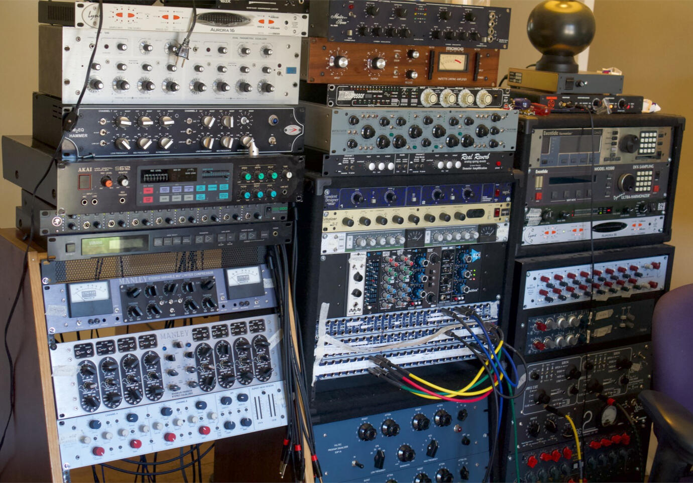 Analog recording gear at Figure Paint Recordings